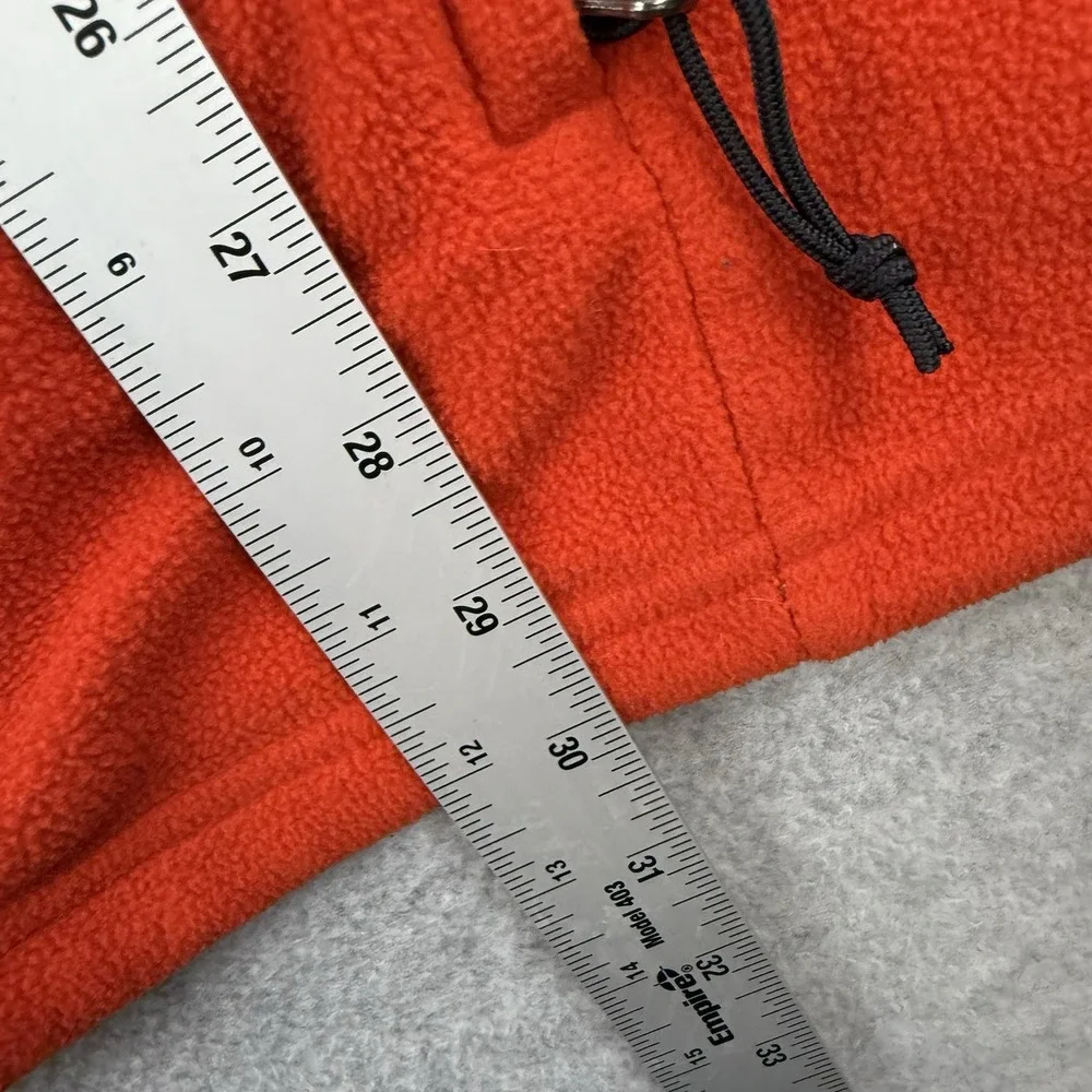 The North Face Zip Front Orange Long Sleeve Jacket Zip Pockets Size XXL Unisex